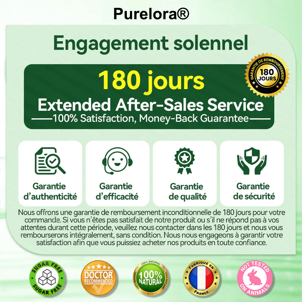 [Magasin officiel phare] 👩‍⚕️ | Purelora® Moringa · Berbérine × NAD+ 10-en-1 Patch Nano-Aiguilles Avancé 🇫🇷 | 𝘽𝙖𝙠𝙚𝙙 𝙗𝙮 𝙨𝙘𝙞𝙚𝙣𝙘𝙚 | Formule 10-en-1 | Résultats en 7 jours ⏳ - Image 8