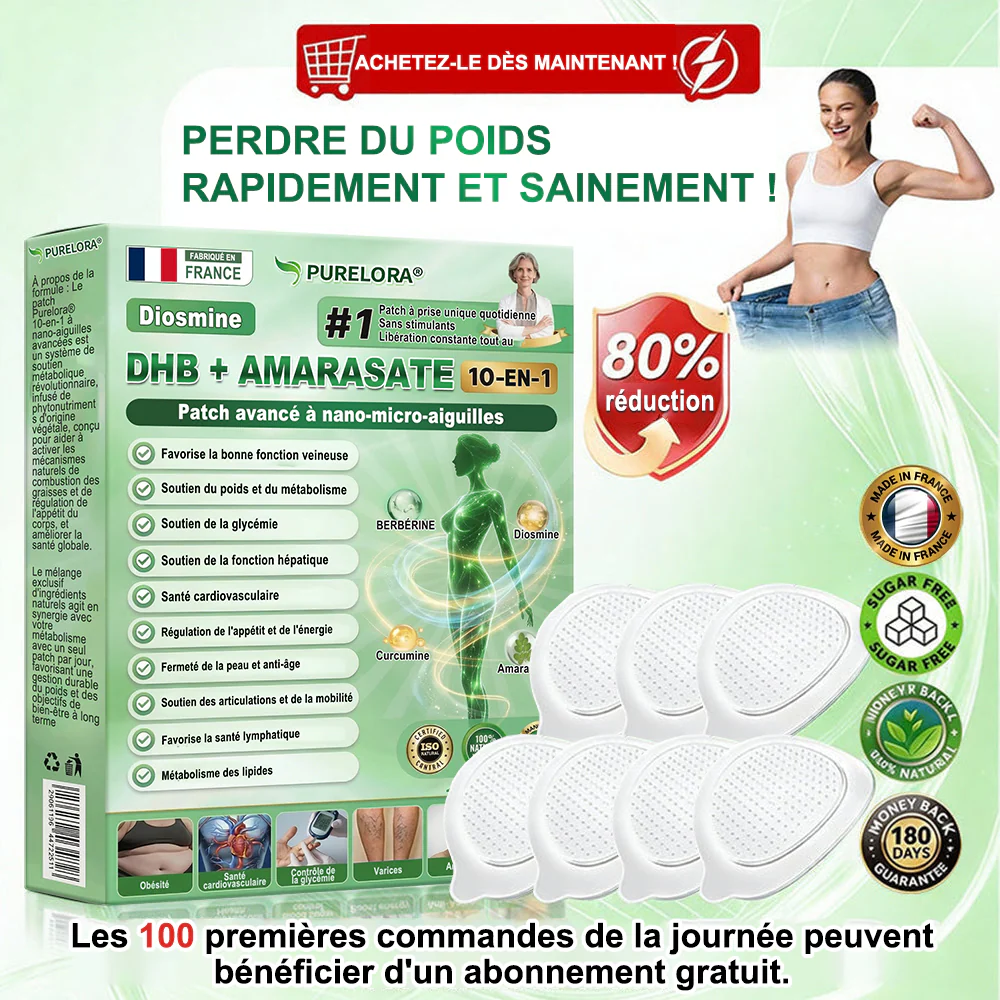 💎𝐏𝐮𝐫𝐞𝐥𝐨𝐫𝐚® 𝐌𝐞𝐭𝐚𝐛𝐨𝐥𝐢𝐜 𝐌𝐚𝐭𝐫𝐢𝐱 – 𝐏𝐚𝐭𝐜𝐡 𝐍𝐚𝐧𝐨 à 𝐌𝐢𝐜𝐫𝐨𝐧𝐞𝐞𝐝𝐥𝐞𝐬 𝟏𝟎-𝐞𝐧-𝟏 𝐃𝐇𝐁 + 𝐀𝐦𝐚𝐫𝐚𝐬𝐚𝐭𝐞 💧𝐔𝐧𝐞 𝐬𝐞𝐮𝐥𝐞 𝐚𝐩𝐩𝐥𝐢𝐜𝐚𝐭𝐢𝐨𝐧 𝐩𝐚𝐫 𝐣𝐨𝐮𝐫 ✅𝐂𝐨𝐧𝐯𝐢𝐞𝐧𝐭 𝐚𝐮𝐱 𝐜𝐚𝐬 𝐝’𝐨𝐛é𝐬𝐢𝐭é, 𝐝𝐞 𝐫𝐞𝐥â𝐜𝐡𝐞𝐦𝐞𝐧𝐭 𝐜𝐮𝐭𝐚𝐧é, 𝐝𝐞 𝐝𝐢𝐚𝐛è𝐭𝐞, 𝐝𝐞 𝐯𝐚𝐫𝐢𝐜𝐞𝐬, 𝐝𝐞 𝐥𝐲𝐦𝐩𝐡œ𝐝è𝐦𝐞, 𝐝𝐞 𝐭𝐫𝐨𝐮𝐛𝐥𝐞𝐬 𝐝𝐮 𝐬𝐨𝐦𝐦𝐞𝐢𝐥 𝐞𝐭 𝐝𝐞 𝐝𝐨𝐮𝐥𝐞𝐮𝐫𝐬 𝐚𝐫𝐭𝐢𝐜𝐮𝐥𝐚𝐢𝐫𝐞𝐬 - Image 3
