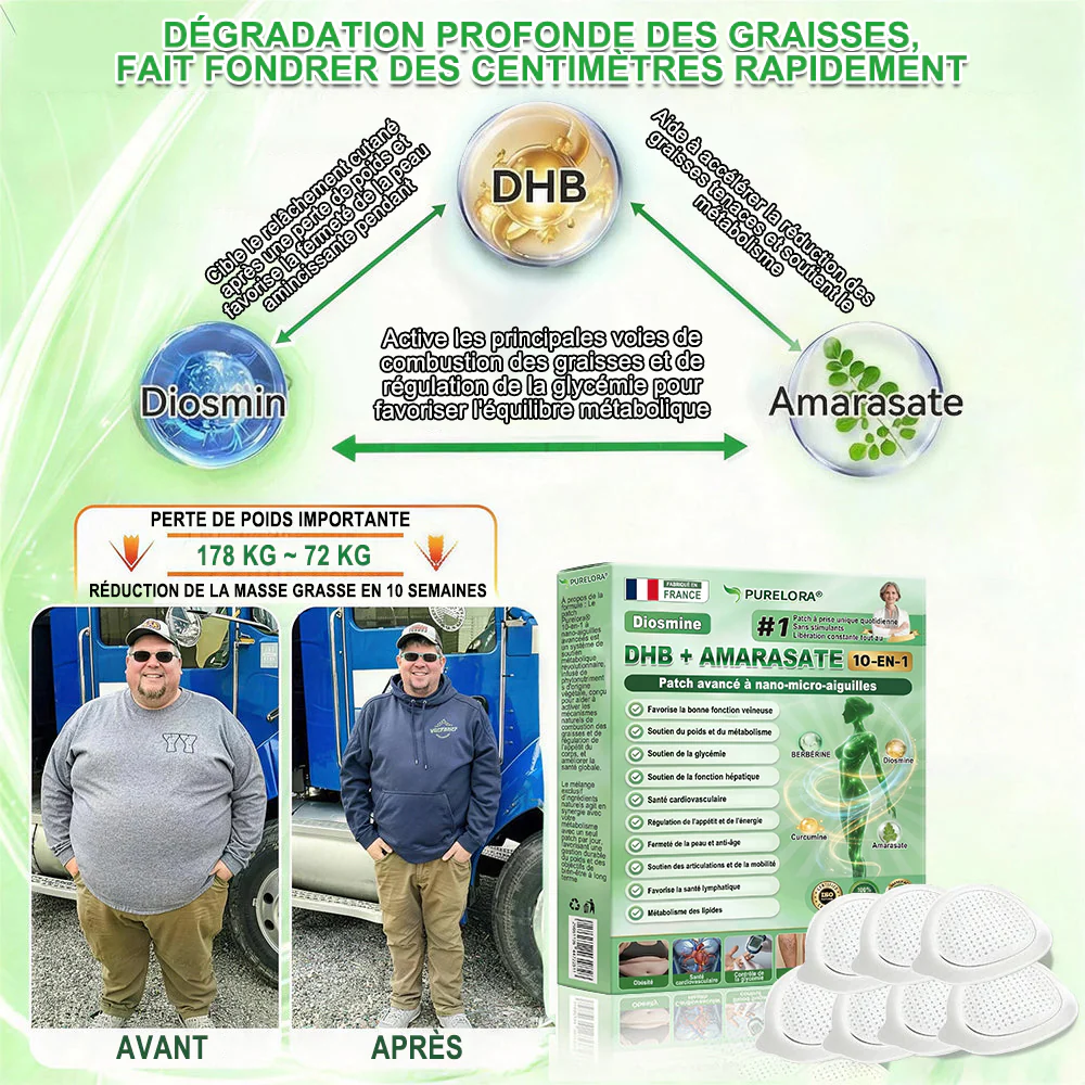 💎𝐏𝐮𝐫𝐞𝐥𝐨𝐫𝐚® 𝐌𝐞𝐭𝐚𝐛𝐨𝐥𝐢𝐜 𝐌𝐚𝐭𝐫𝐢𝐱 – 𝐏𝐚𝐭𝐜𝐡 𝐍𝐚𝐧𝐨 à 𝐌𝐢𝐜𝐫𝐨𝐧𝐞𝐞𝐝𝐥𝐞𝐬 𝟏𝟎-𝐞𝐧-𝟏 𝐃𝐇𝐁 + 𝐀𝐦𝐚𝐫𝐚𝐬𝐚𝐭𝐞 💧𝐔𝐧𝐞 𝐬𝐞𝐮𝐥𝐞 𝐚𝐩𝐩𝐥𝐢𝐜𝐚𝐭𝐢𝐨𝐧 𝐩𝐚𝐫 𝐣𝐨𝐮𝐫 ✅𝐂𝐨𝐧𝐯𝐢𝐞𝐧𝐭 𝐚𝐮𝐱 𝐜𝐚𝐬 𝐝’𝐨𝐛é𝐬𝐢𝐭é, 𝐝𝐞 𝐫𝐞𝐥â𝐜𝐡𝐞𝐦𝐞𝐧𝐭 𝐜𝐮𝐭𝐚𝐧é, 𝐝𝐞 𝐝𝐢𝐚𝐛è𝐭𝐞, 𝐝𝐞 𝐯𝐚𝐫𝐢𝐜𝐞𝐬, 𝐝𝐞 𝐥𝐲𝐦𝐩𝐡œ𝐝è𝐦𝐞, 𝐝𝐞 𝐭𝐫𝐨𝐮𝐛𝐥𝐞𝐬 𝐝𝐮 𝐬𝐨𝐦𝐦𝐞𝐢𝐥 𝐞𝐭 𝐝𝐞 𝐝𝐨𝐮𝐥𝐞𝐮𝐫𝐬 𝐚𝐫𝐭𝐢𝐜𝐮𝐥𝐚𝐢𝐫𝐞𝐬 - Image 9